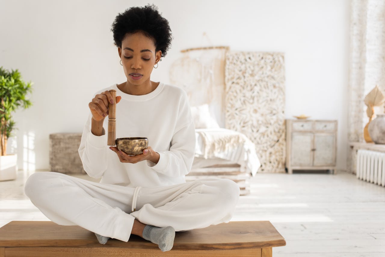 meditación con frecuencias