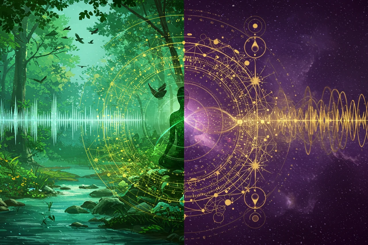 Naturaleza vs. Frecuencias Solfeggio
